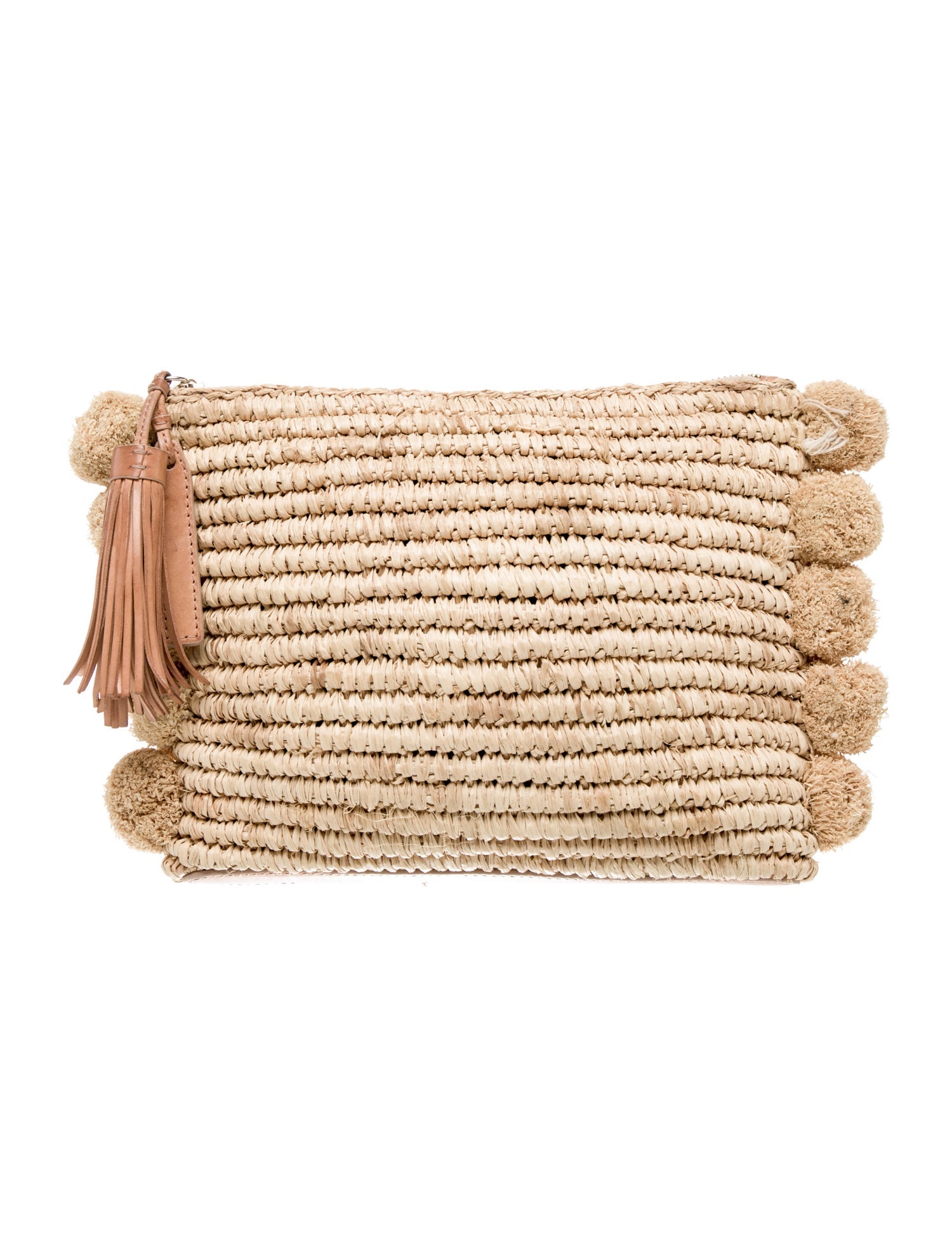 Loeffler Randall Raffia Clutch
