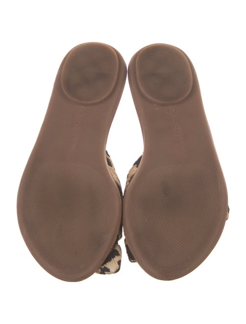 Loeffler Randall Animal Print Slides