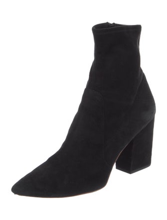Loeffler Randall Suede Sock Boots