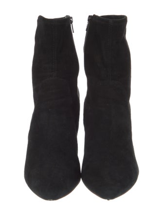 Loeffler Randall Suede Sock Boots