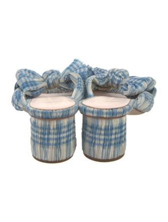 Loeffler Randall Animal Print Slides