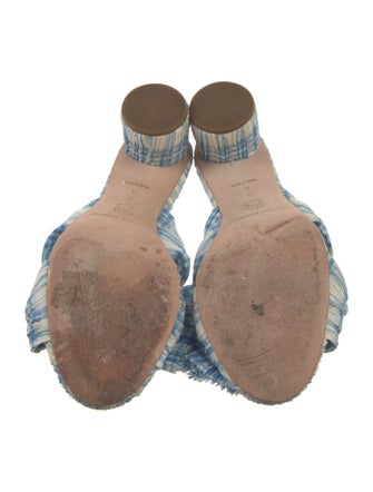 Loeffler Randall Animal Print Slides