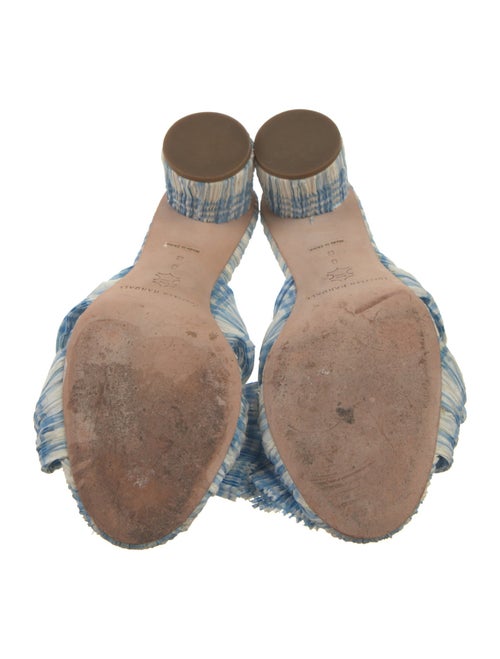 Loeffler Randall Animal Print Slides