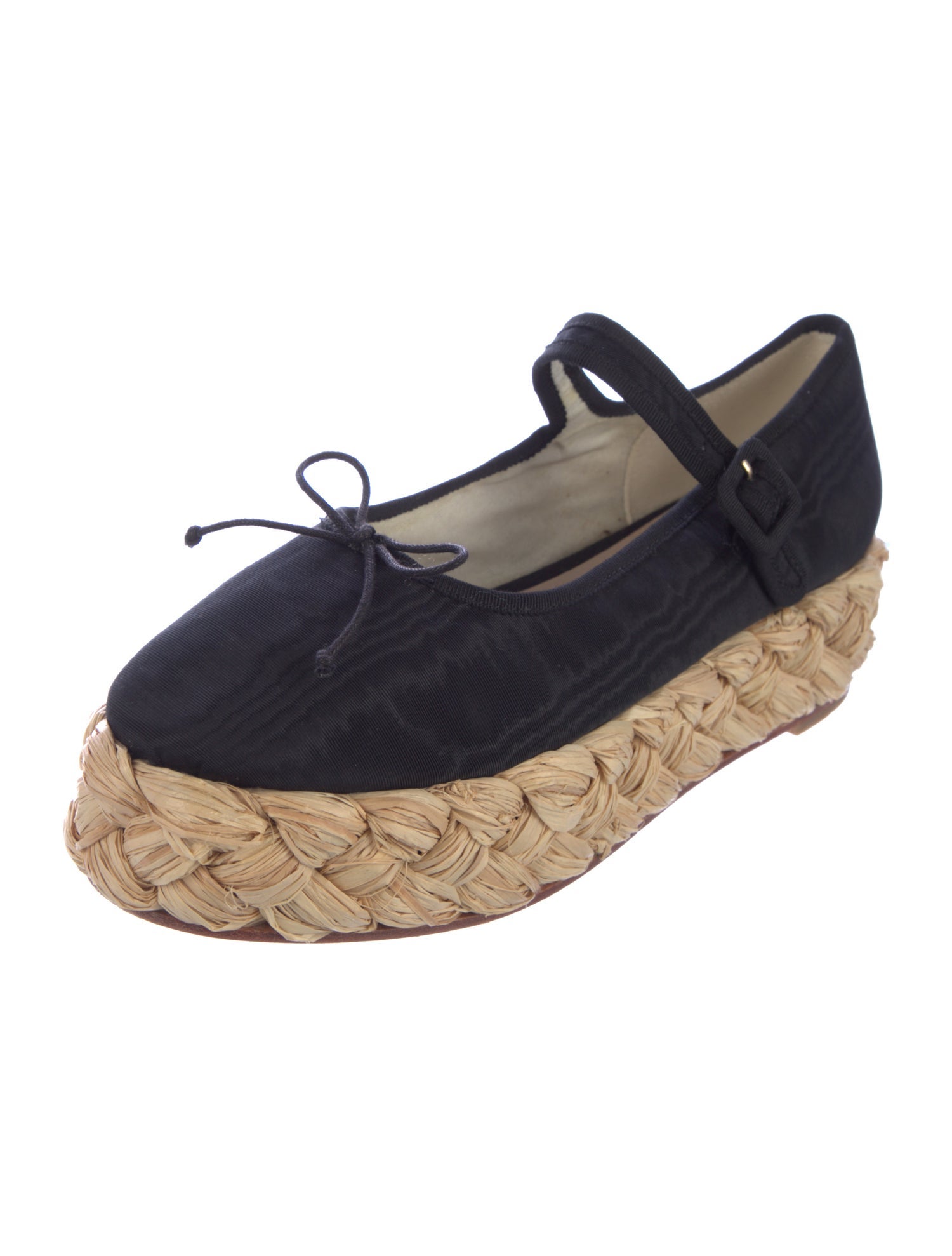 Loeffler Randall Satin Mary Jane Flats