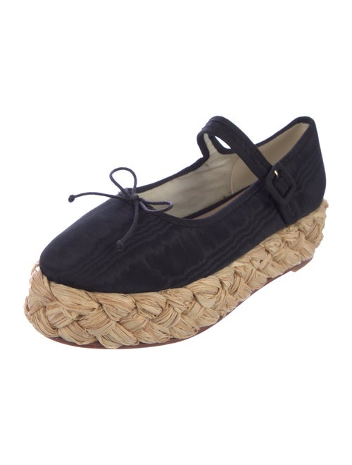 Loeffler Randall Satin Mary Jane Flats