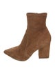 Loeffler Randall Suede Sock Boots