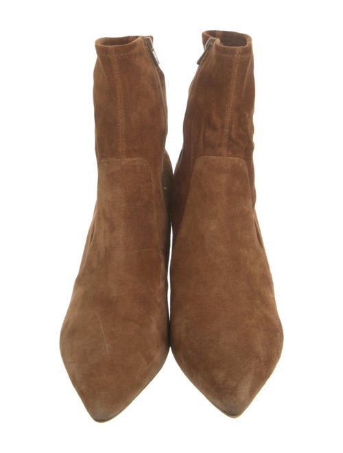 Loeffler Randall Suede Sock Boots