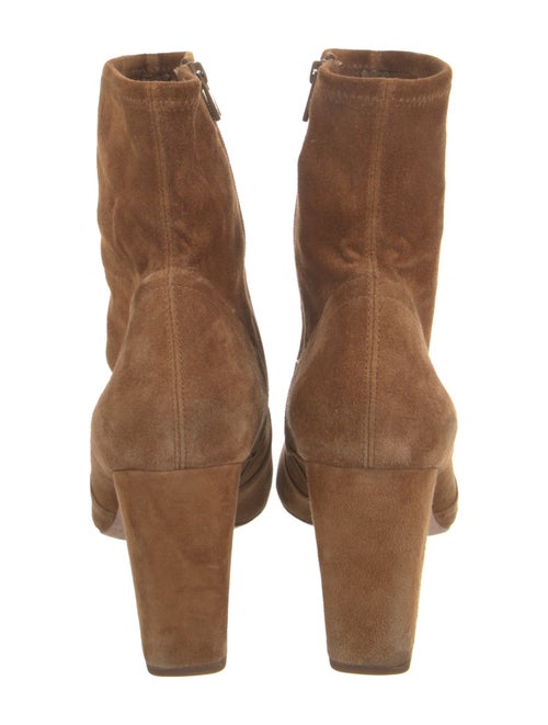 Loeffler Randall Suede Sock Boots