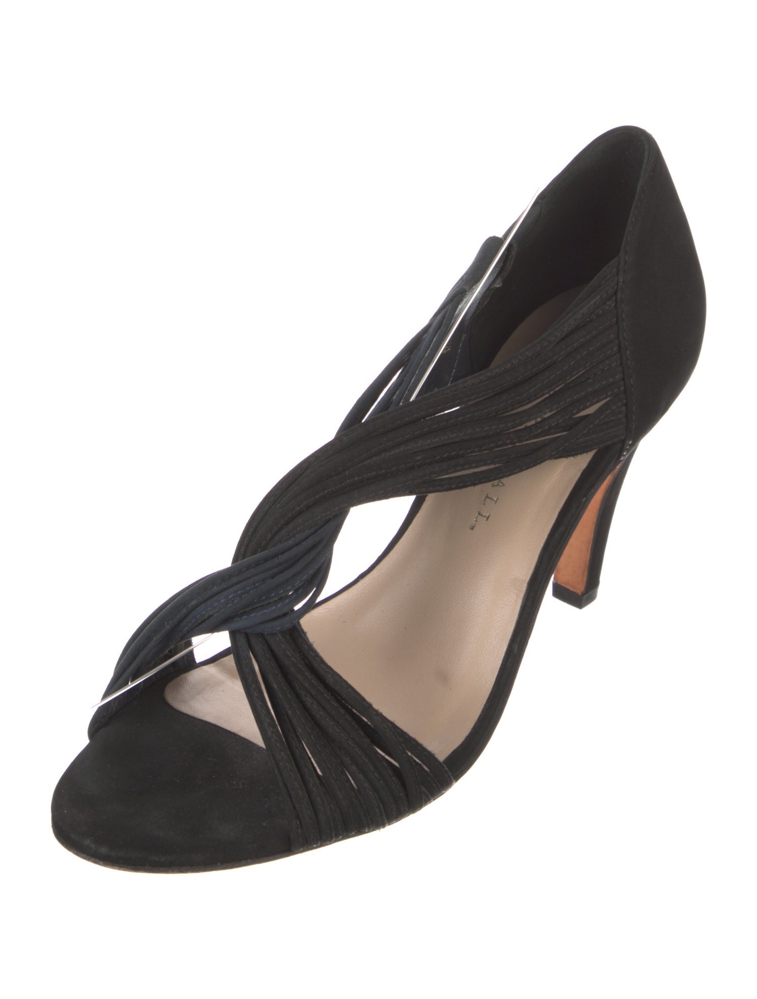 Loeffler Randall Suede Cutout Accent D'Orsay Pumps