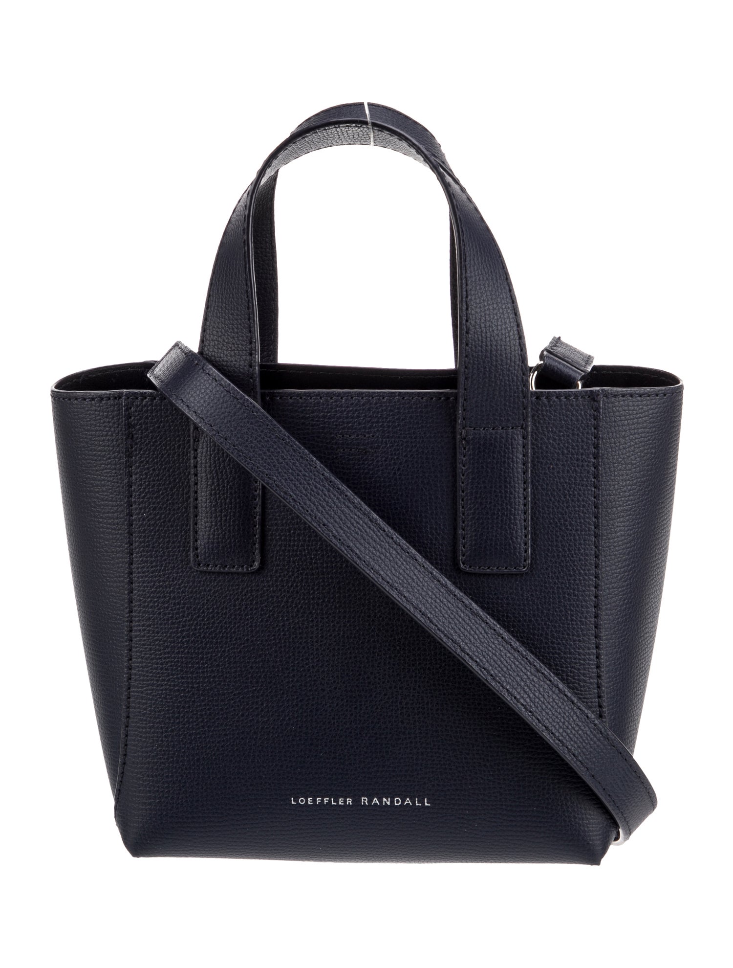 Loeffler Randall Leather Top Handle Bag