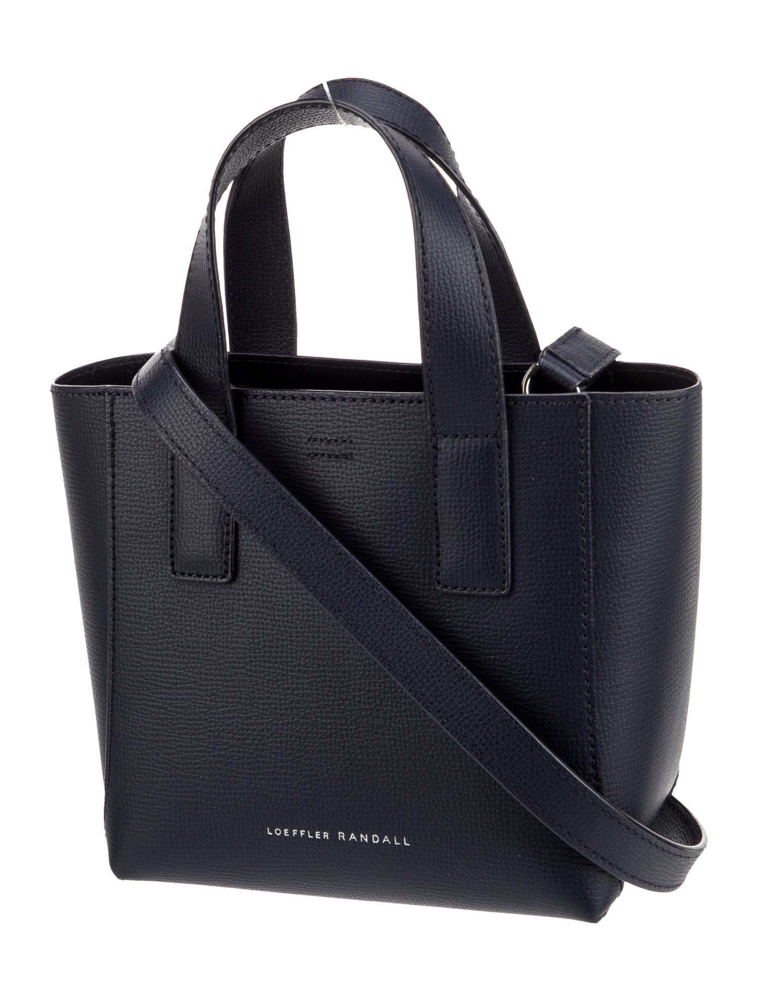 Loeffler Randall Leather Top Handle Bag