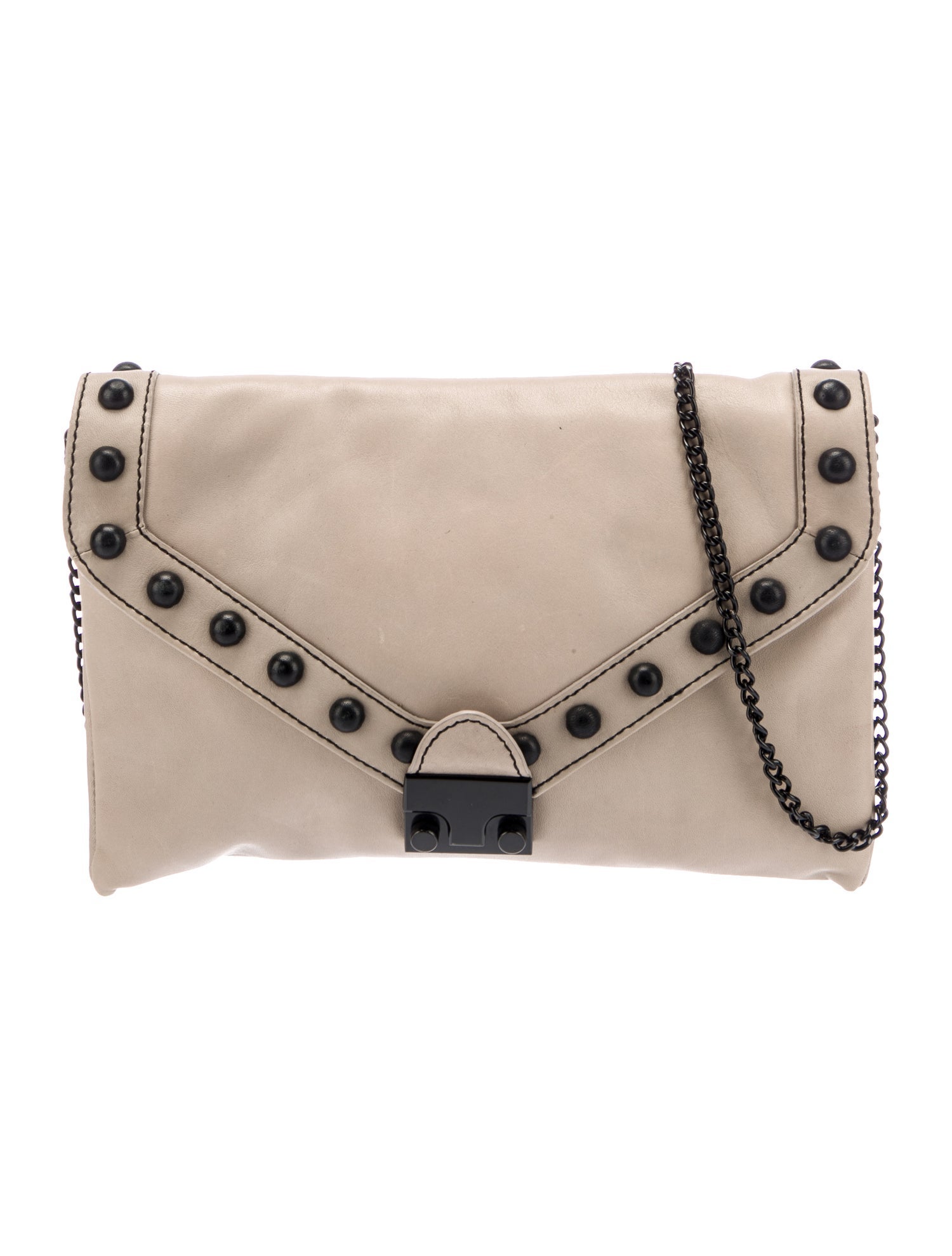 Loeffler Randall Leather Clutch