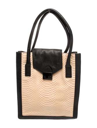 Loeffler Randall Embossed Leather Tote