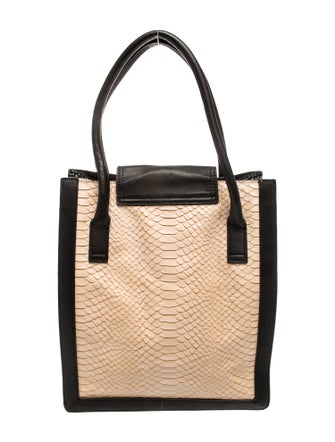 Loeffler Randall Embossed Leather Tote