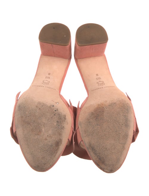 Loeffler Randall Suede Ruffle Embellishment Slides