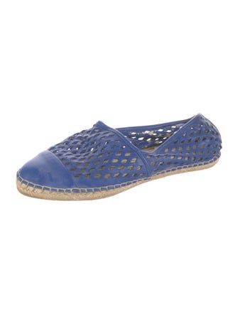 Loeffler Randall Leather Patterned Espadrilles