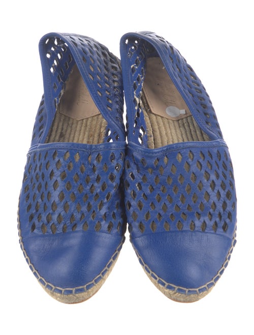 Loeffler Randall Leather Patterned Espadrilles
