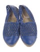 Loeffler Randall Leather Patterned Espadrilles