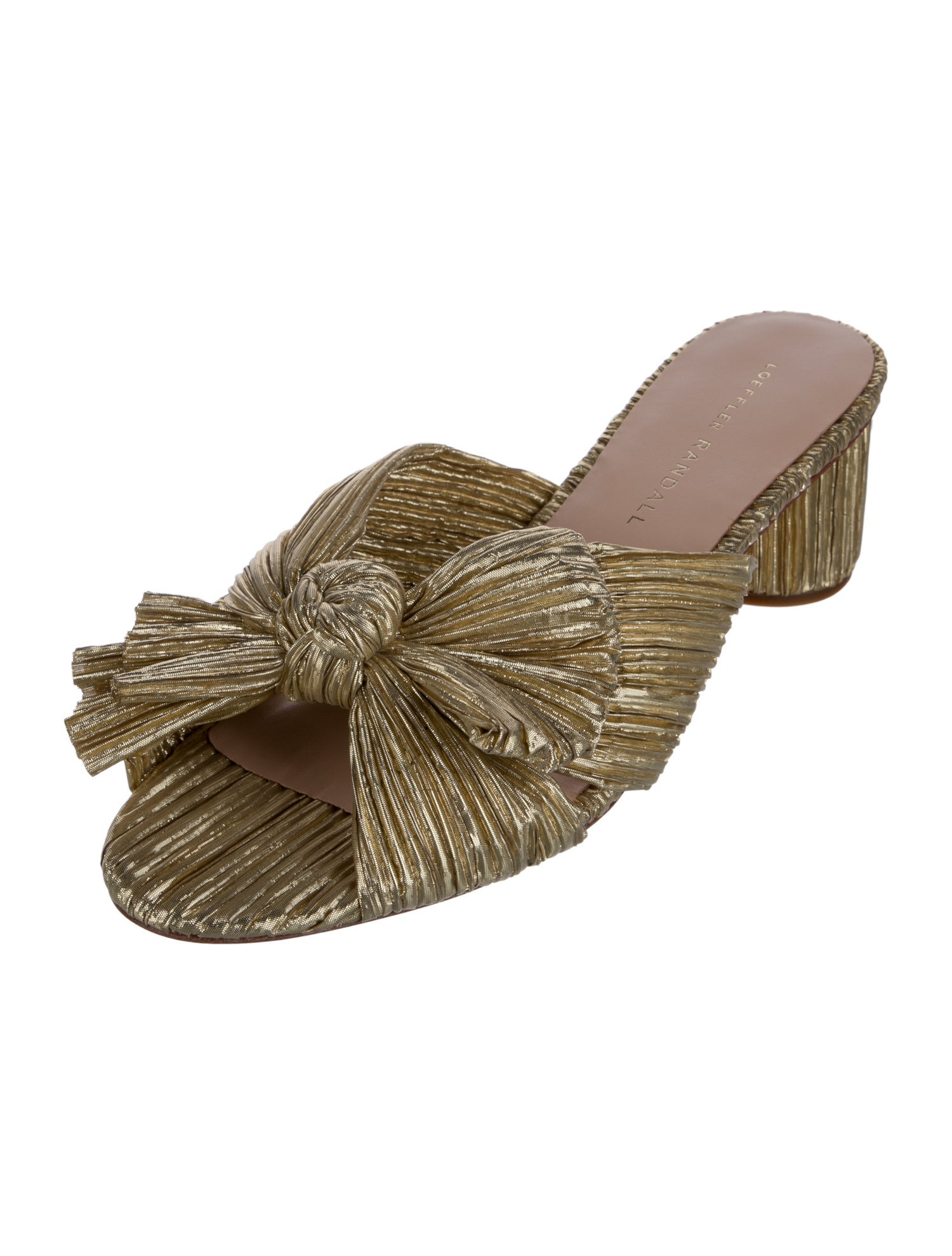 Loeffler Randall Bow Accents Slides