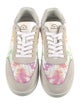 Loeffler Randall Leather Tie-Dye Print Sneakers