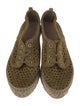 Loeffler Randall Suede Lasercut Accents Espadrille Sneakers