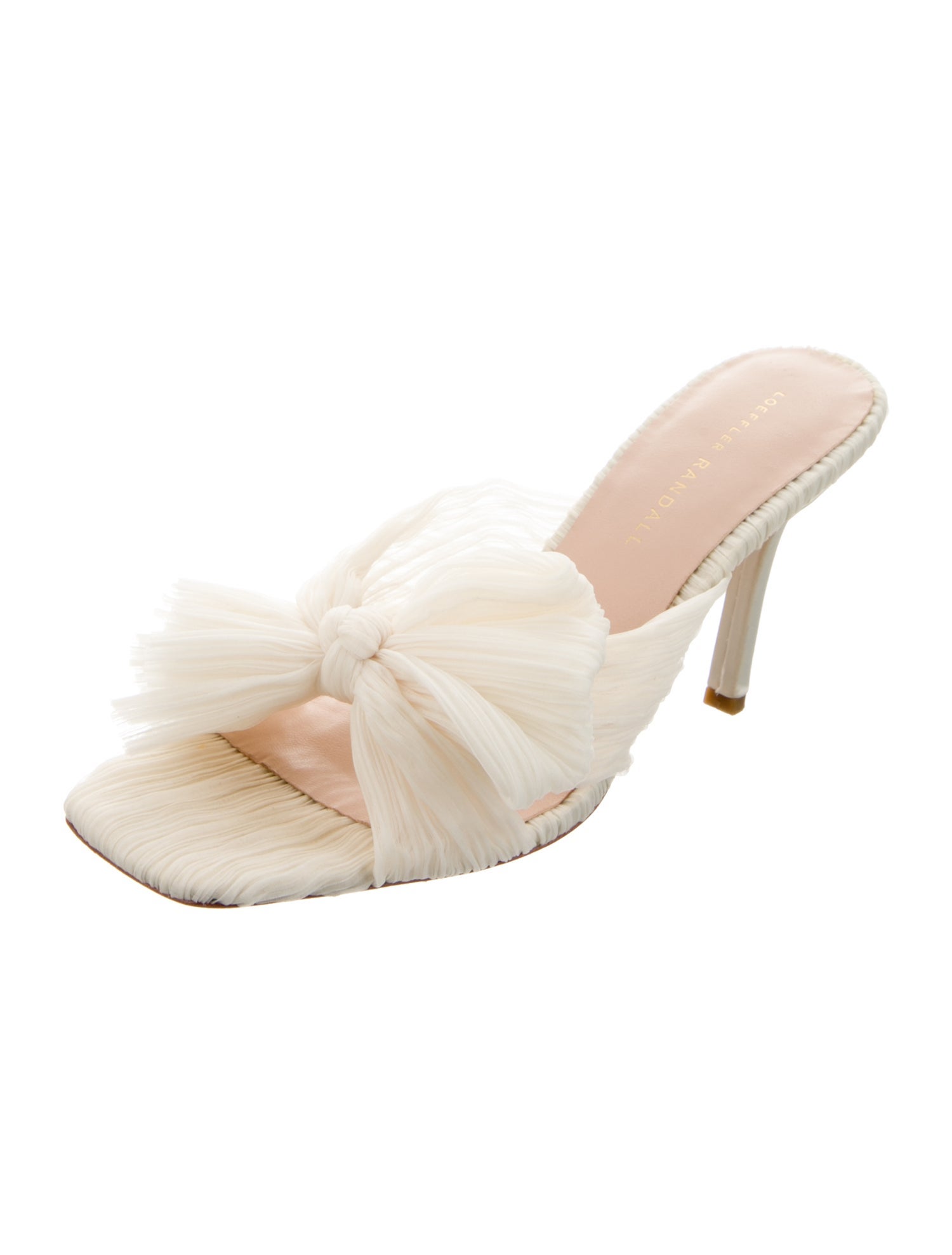 Loeffler Randall Bow Accents Slides