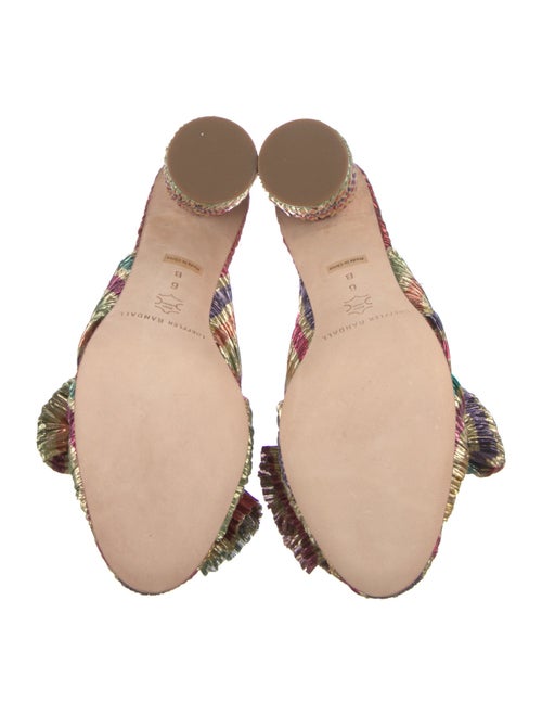 Loeffler Randall Striped Slides