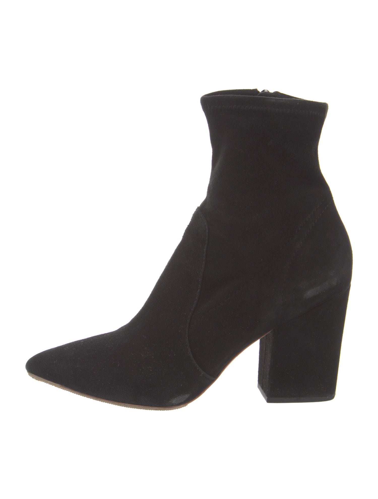 Loeffler Randall Suede Sock Boots