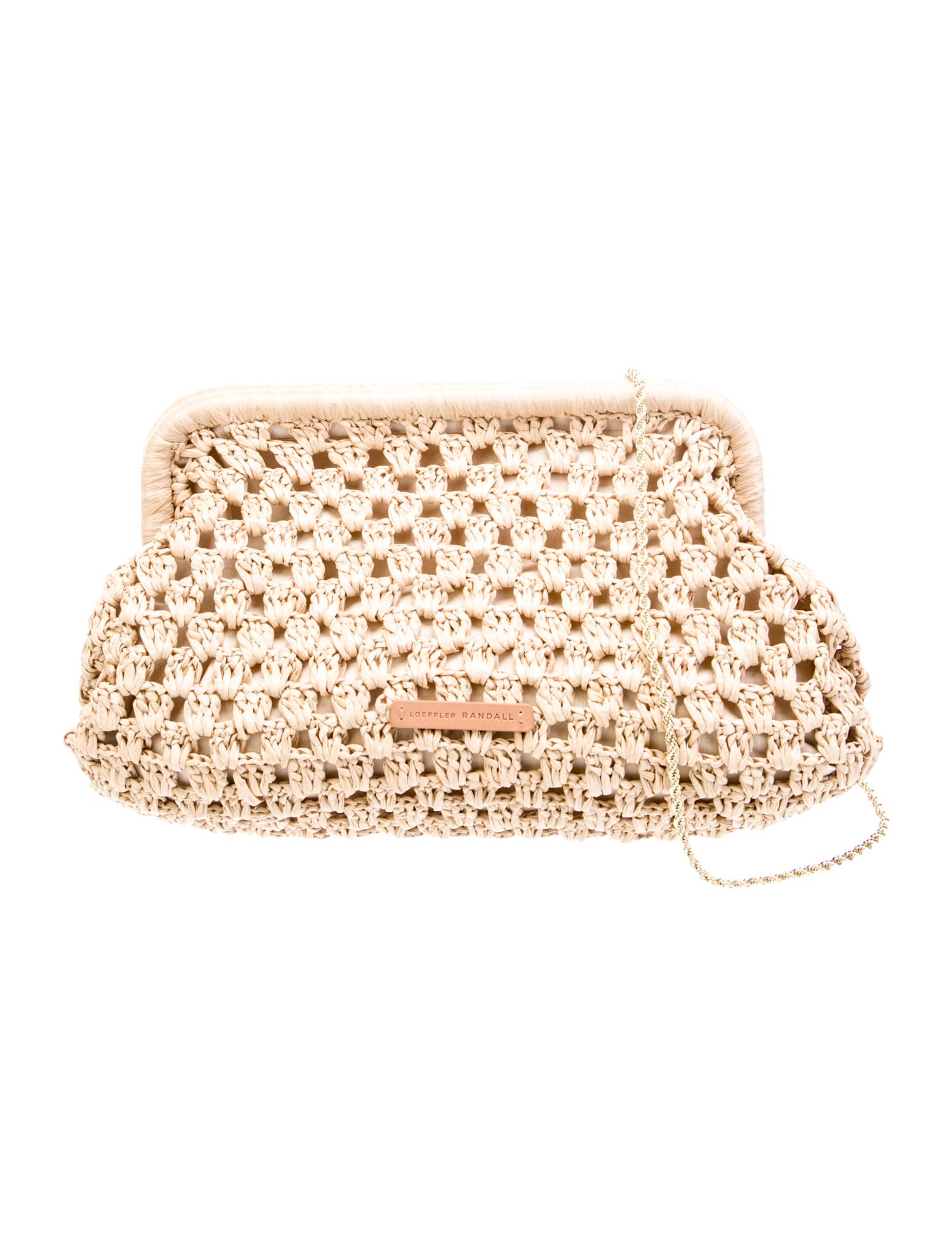 Loeffler Randall Raffia Evening Bag