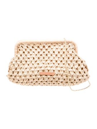 Loeffler Randall Raffia Evening Bag