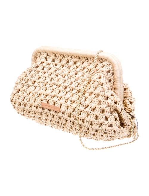 Loeffler Randall Raffia Evening Bag