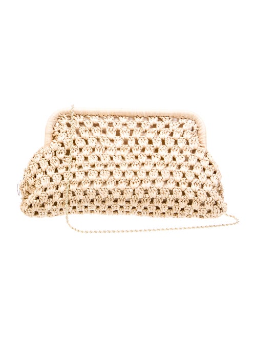 Loeffler Randall Raffia Evening Bag