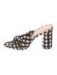 Loeffler Randall Animal Print Mules