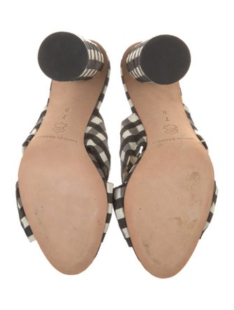 Loeffler Randall Animal Print Mules