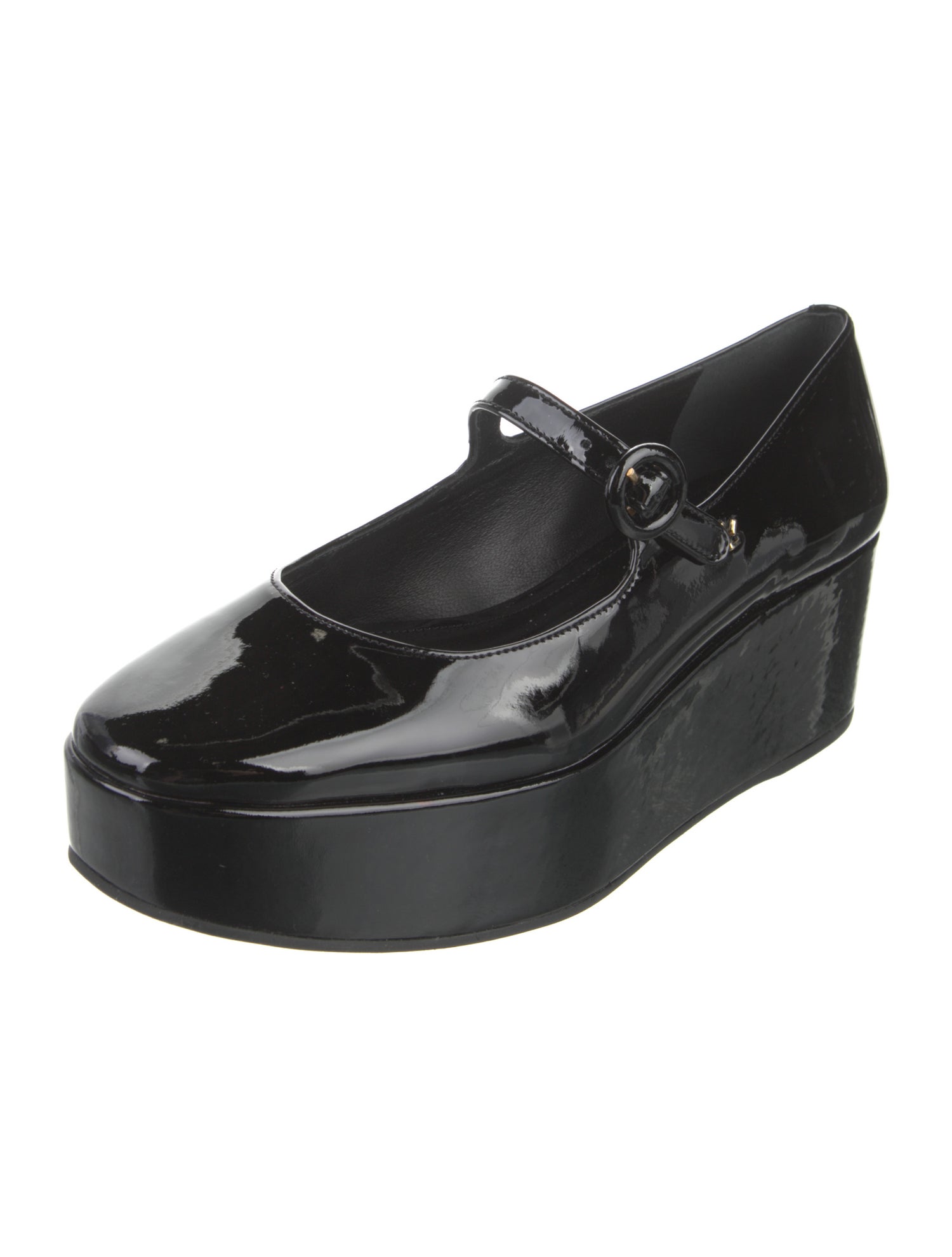 Loeffler Randall Patent Leather Mary Jane Flats w/ Tags