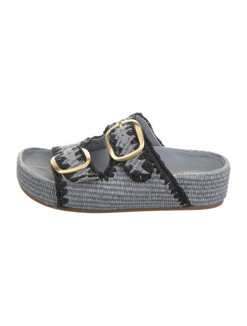 Loeffler Randall Raffia Patterned Espadrilles