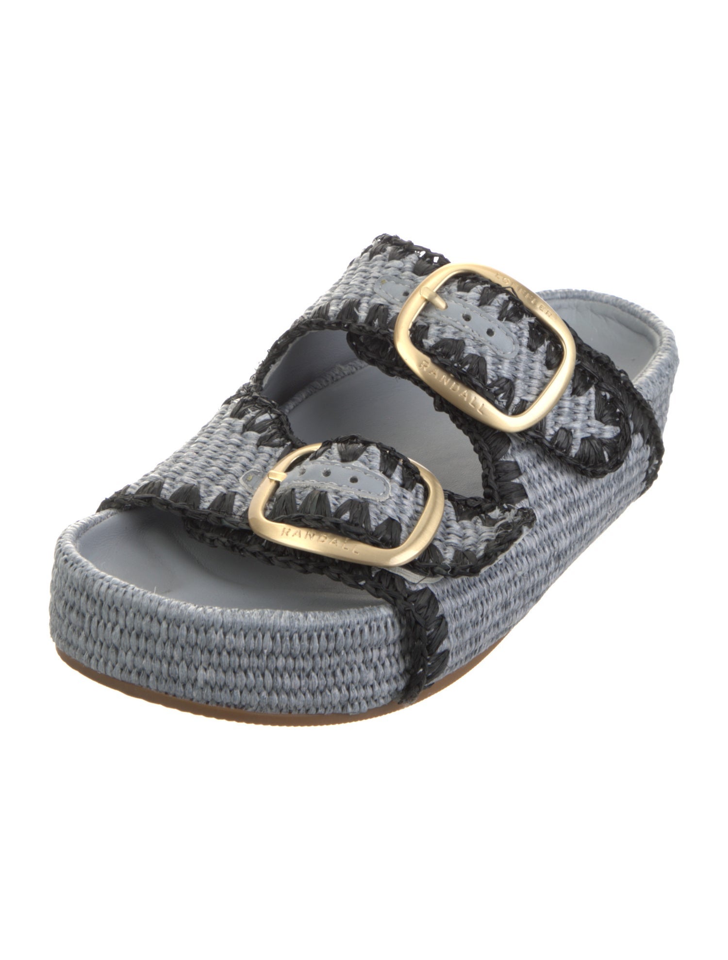 Loeffler Randall Raffia Patterned Espadrilles