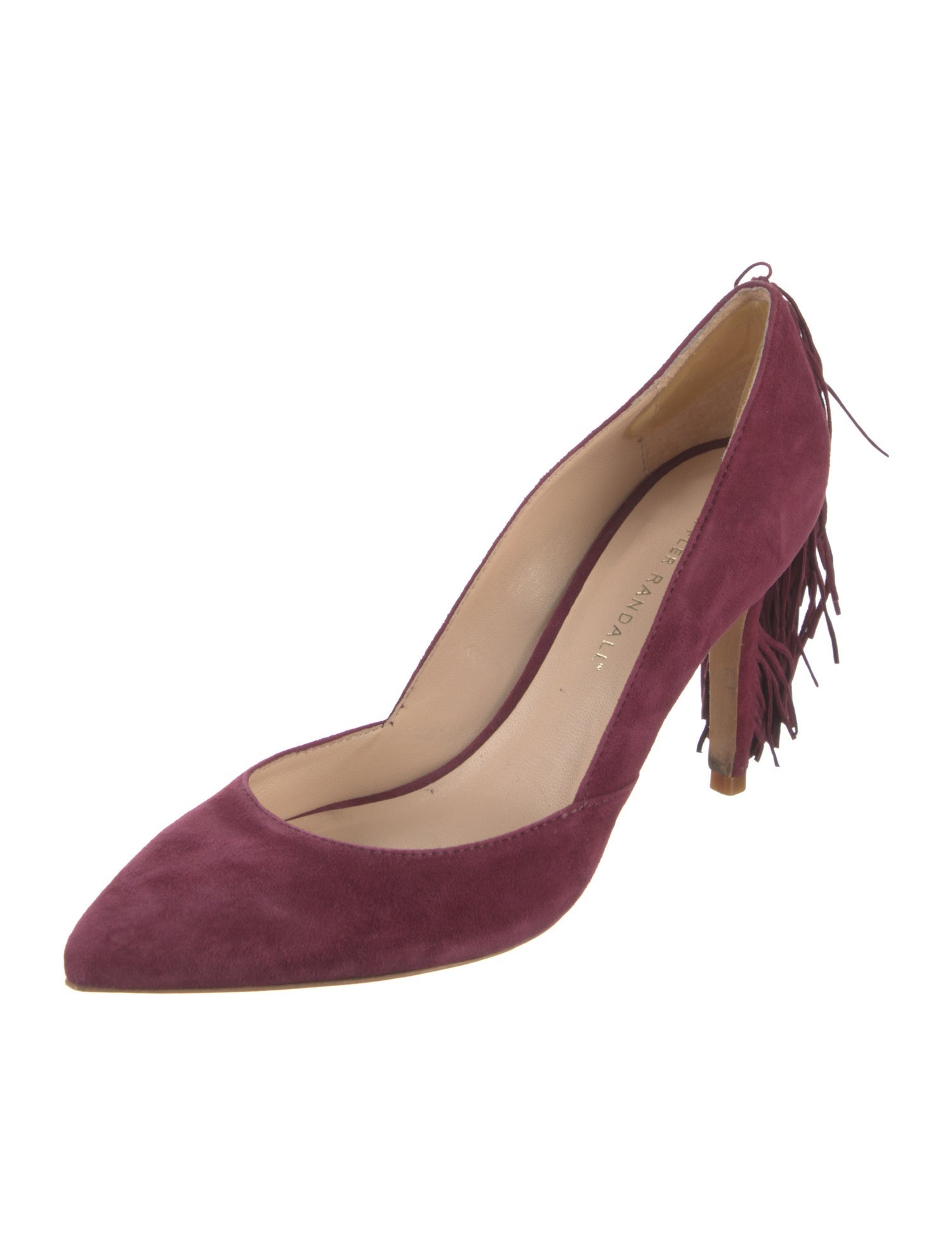 Loeffler Randall Snakeskin D'Orsay Pumps