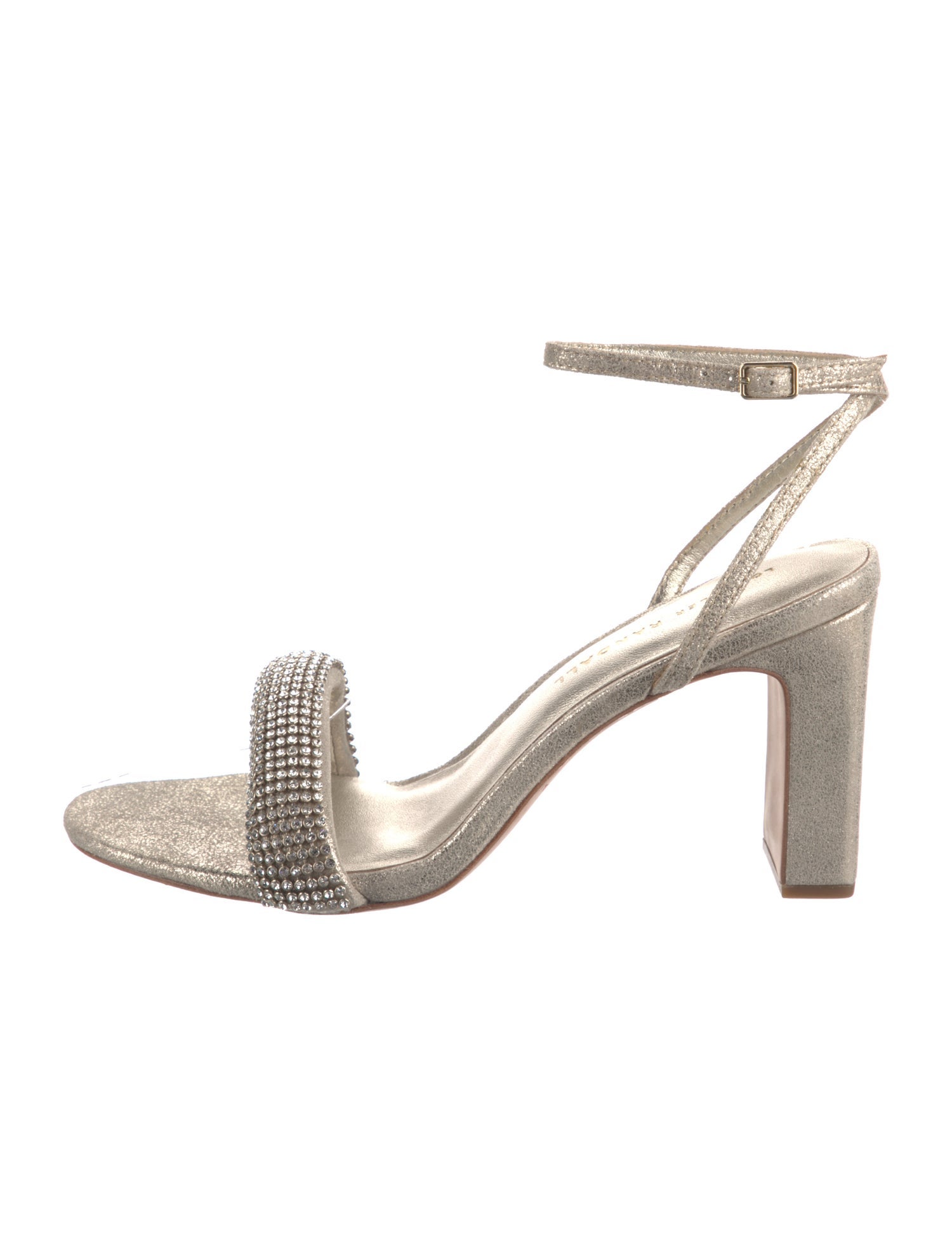 Loeffler Randall Glitter Crystal Embellishments Sandals