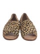 Loeffler Randall Ponyhair Animal Print Slides