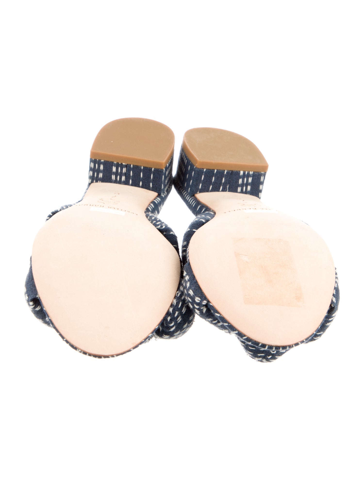 Loeffler Randall Striped Slides