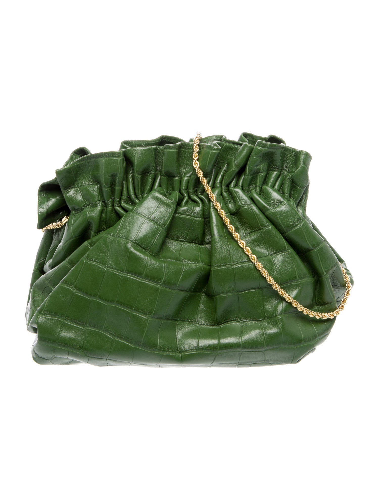 Loeffler Randall Embossed Leather Bucket Bag