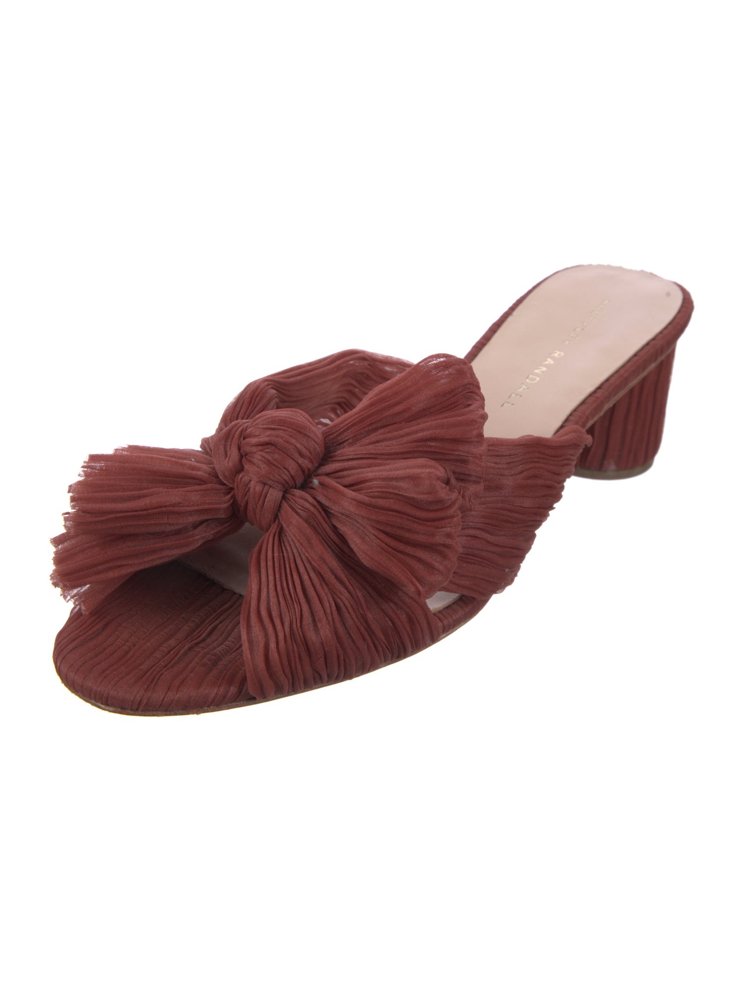 Loeffler Randall Bow Accents Mules