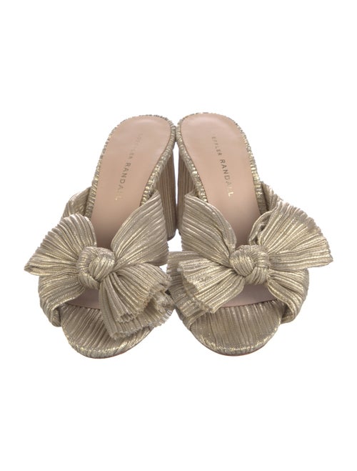 Loeffler Randall Bow Accents Slides