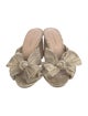 Loeffler Randall Bow Accents Slides