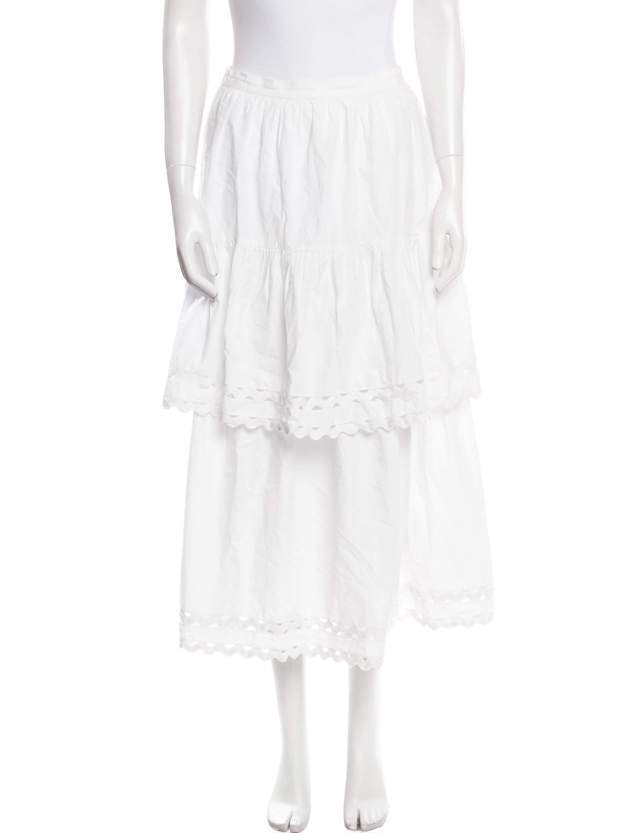 Loeffler Randall Midi Length Skirt