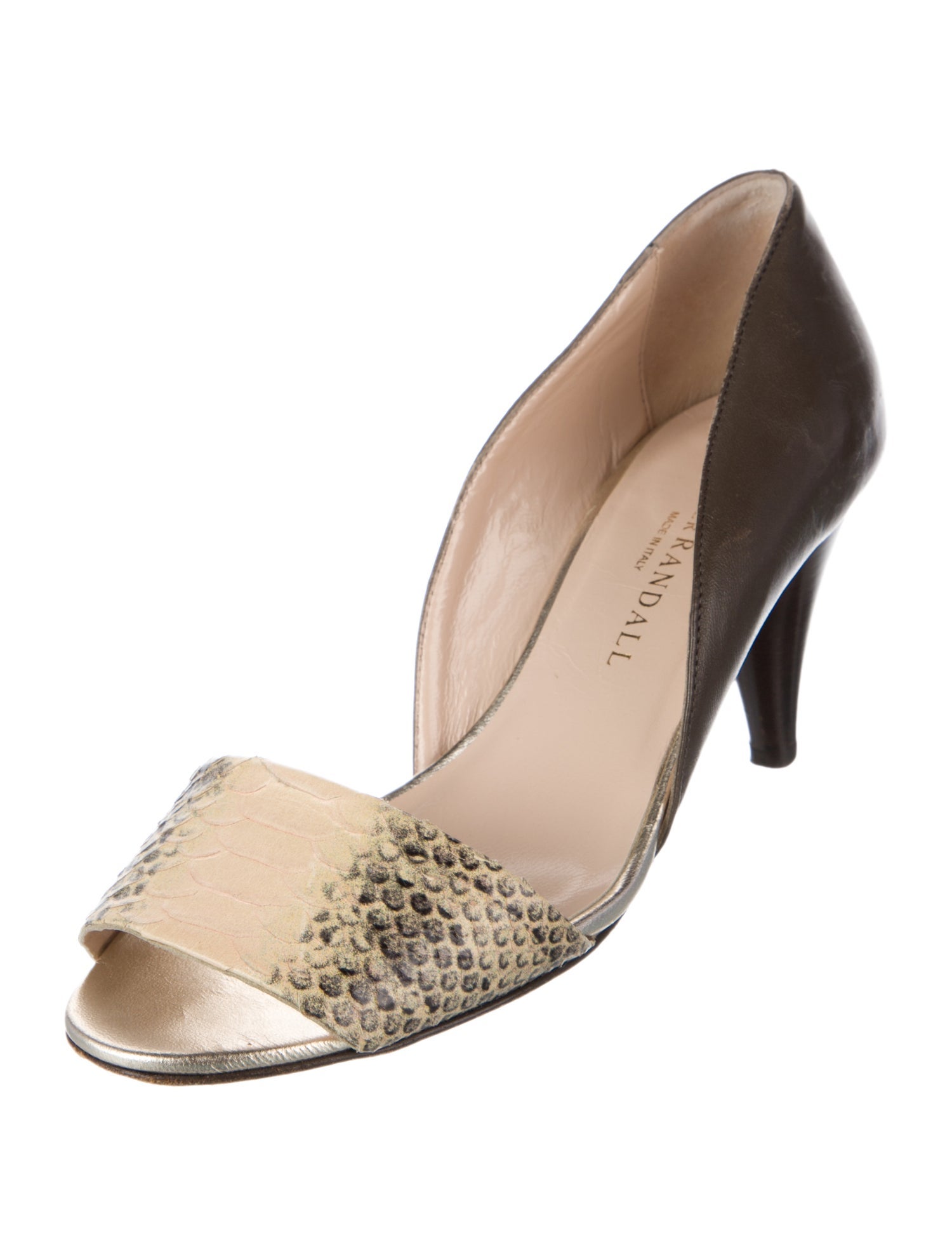 Loeffler Randall Leather D'Orsay Pumps