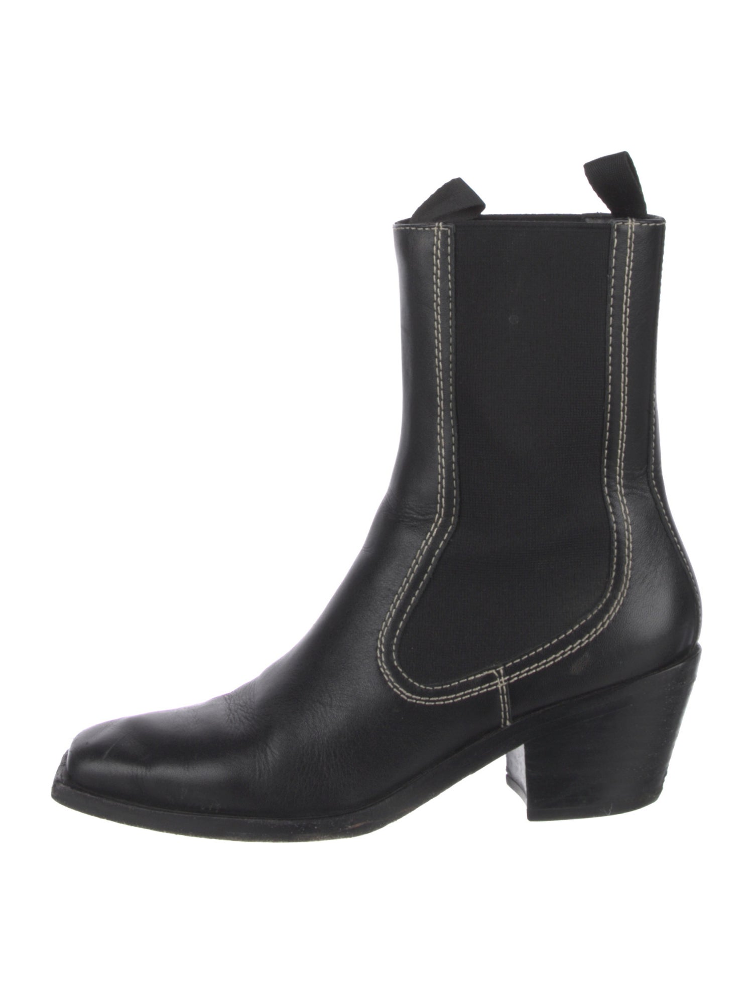 Loeffler Randall Leather Chelsea Boots