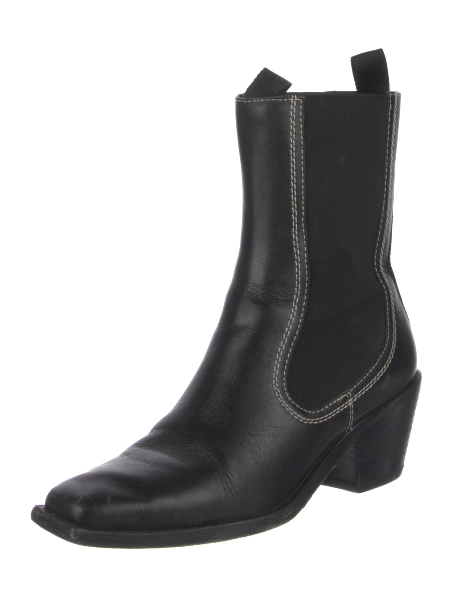 Loeffler Randall Leather Chelsea Boots
