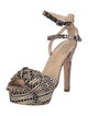 Loeffler Randall Canvas Printed Sandals